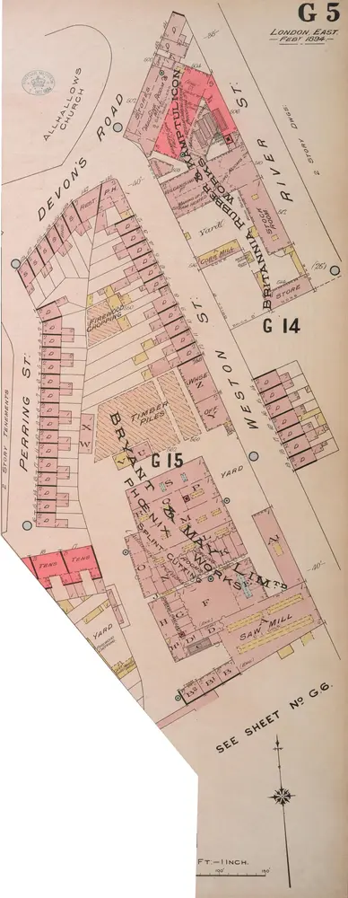 Insurance Plan of London East Vol. G: sheet 5-2