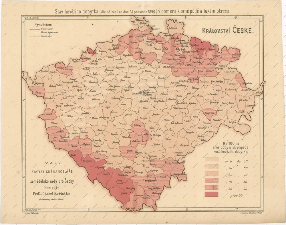 Bez titulu: Soubor statistických map Čech