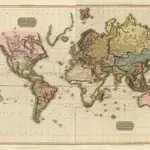 The World on Mercator's projection.