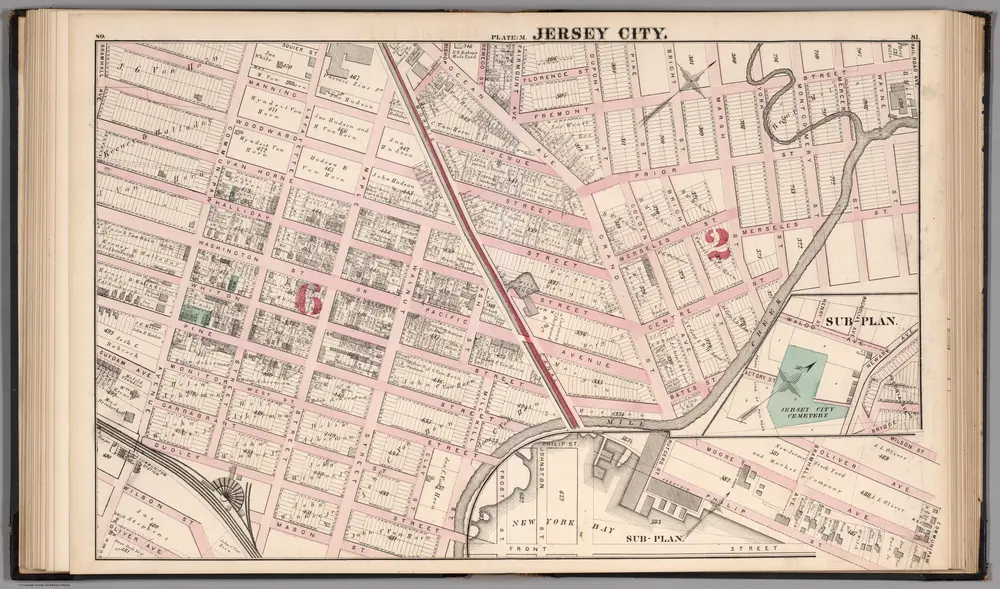 Jersey City - Plate M.