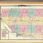 Map of Pierce County and Ellsworth.