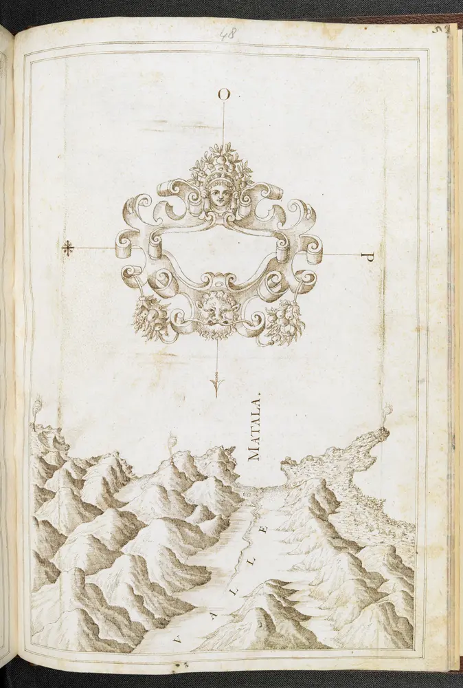 [Untitled manuscript atlas of Crete by Francesco Basilicata in 1612].