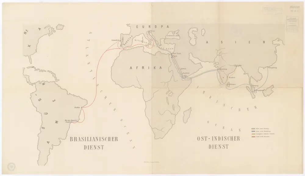 Brasilianischer Dienst, Ost-Indischer Dienst