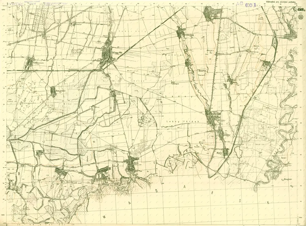 III. vojenské mapování 4566/4