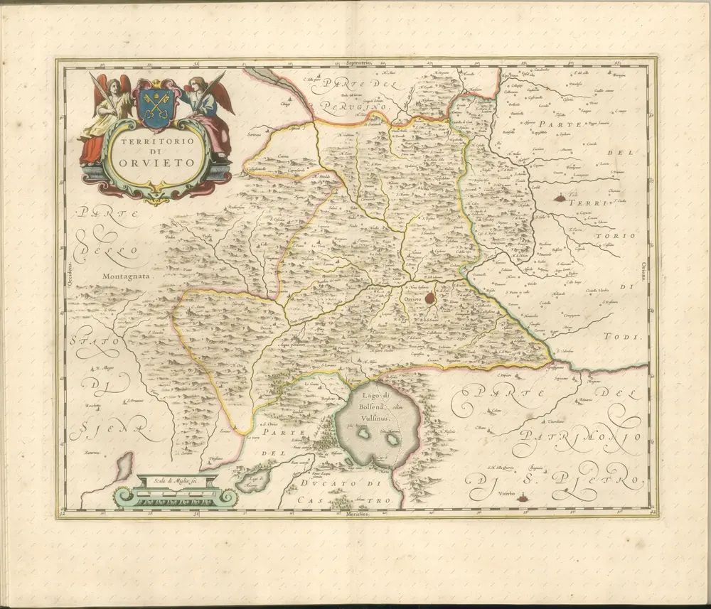 mapa z atlasu "Theatrvm orbis terrarvm, Sive Atlas novvs. Pars Tertia."