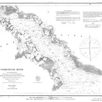 Navigation Chart For Pasquotank River