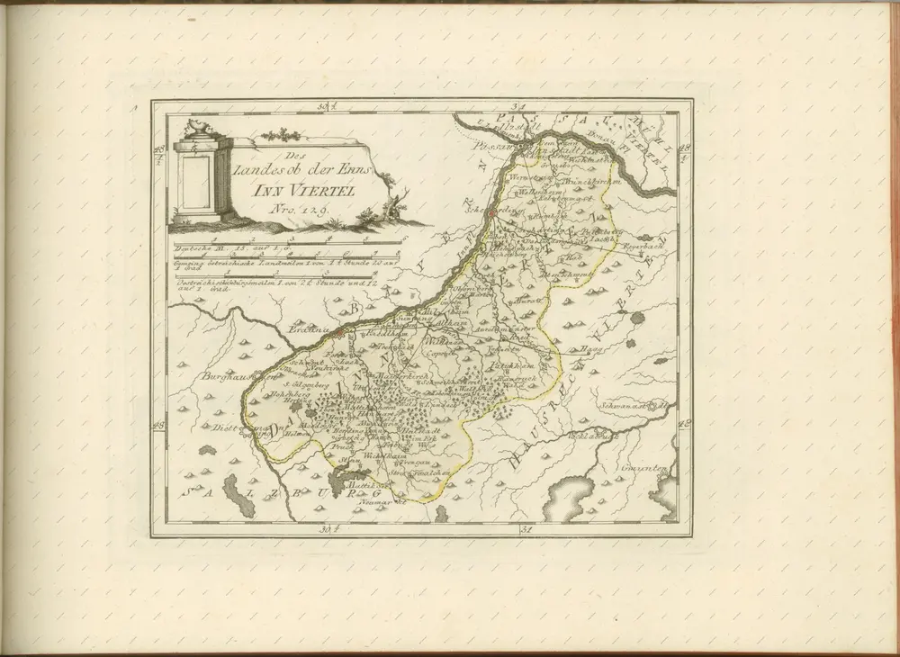 mapa z atlasu "Schauplatz der fünf Theile der Welt :"