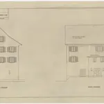 Dinhard: Pfarrhaus; Nord- und Ostansichten