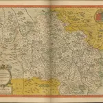 mapa z atlasu "Atlas Sive Cosmographicae Meditationes De Fabrica Mvndi Et Fabricati Figvra. Denuo auctos"