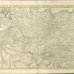 mapa z atlasu "Atlas compendiarius quinquaginta tabularum geographicarum Homannianarum :"