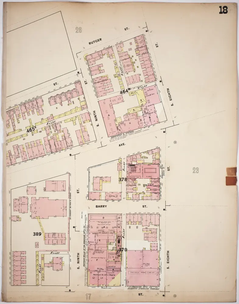 A. Whipple & Co.'s insurance map of St. Louis, Mo