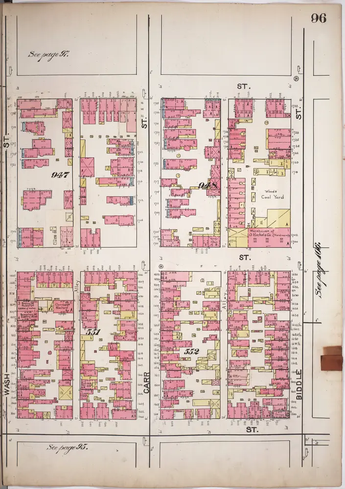 A. Whipple & Co.'s insurance map of St. Louis, Mo