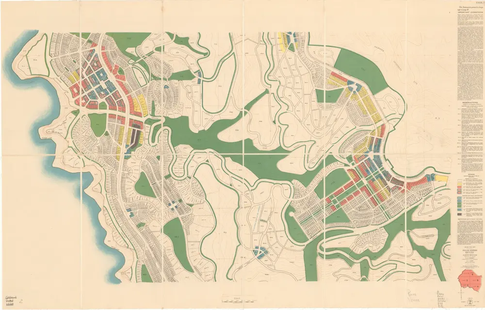 Selection map, Palos Verdes Estates : Los Angeles, California. Map 2