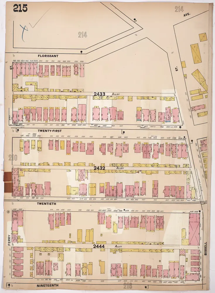 A. Whipple & Co.'s insurance map of St. Louis, Mo