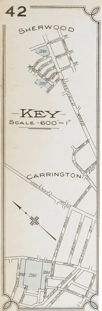 Insurance Plan of Nottingham Vol. III: sheet 42-1