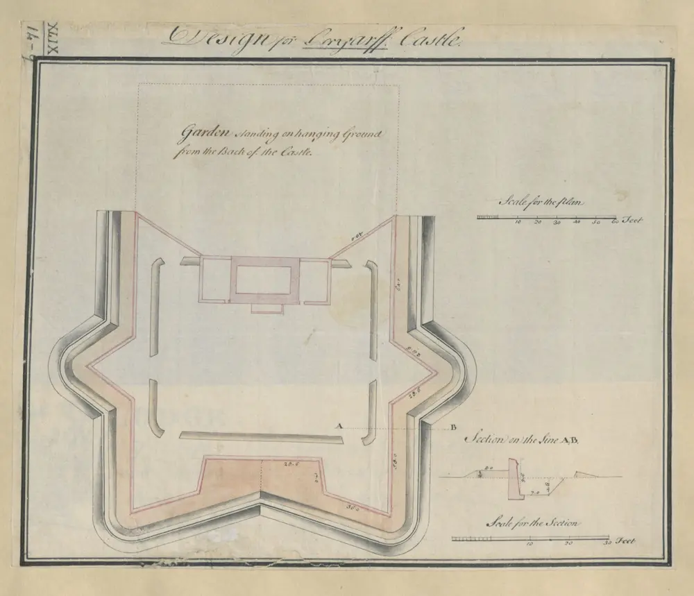 Design for Corgarff Castle.