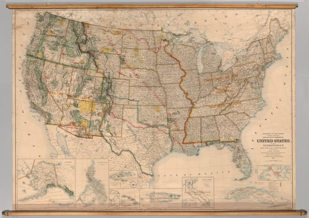 United States Including Territories and Insular Possessions