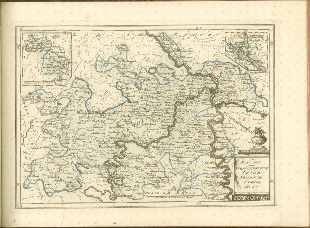 mapa z atlasu "Schauplatz der fünf Theile der Welt :"