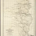 Plan of the defenses of the Western and North-Western Frontier