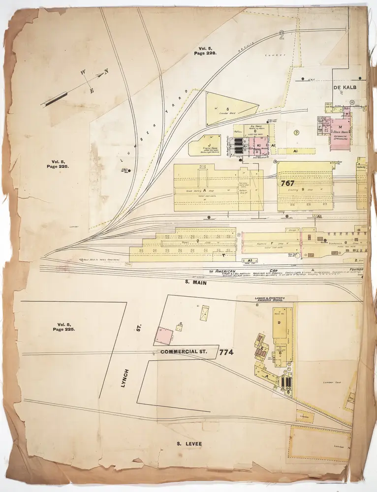 A. Whipple & Co.'s insurance map of St. Louis, Mo