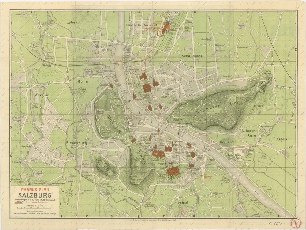 Pharus - Plan Salzburg