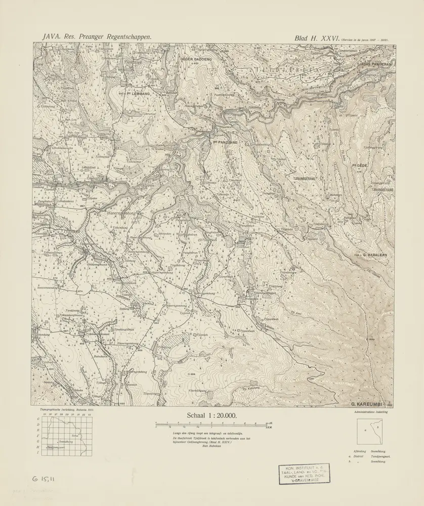 [Haoerngombong] / Topographisch Bureau, herzien in de jaren 1907-1910