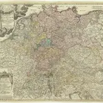 Tabula geographica totius Germaniae