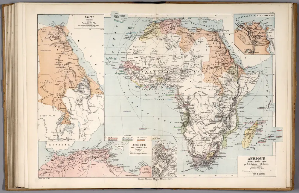 Afrique : carte politique