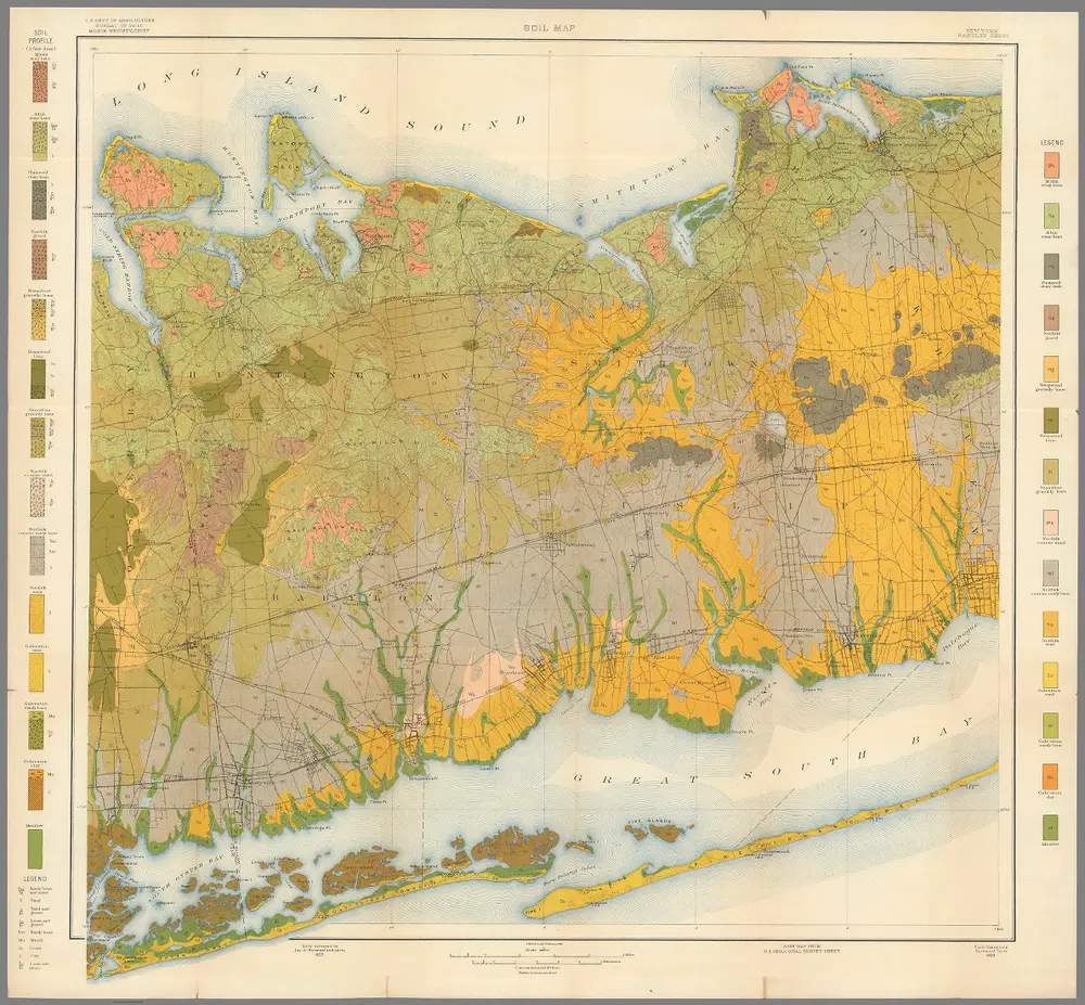 4.  Soil Map, Babylon Sheet, New York.