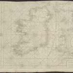Nieuwe paskaart van Ierland en de west kust van Engeland, vervattende in sig St. Joris en het Verkeerde Kanaal, gelegt naer de nieuwste ondervinding van ervaren zeelieden