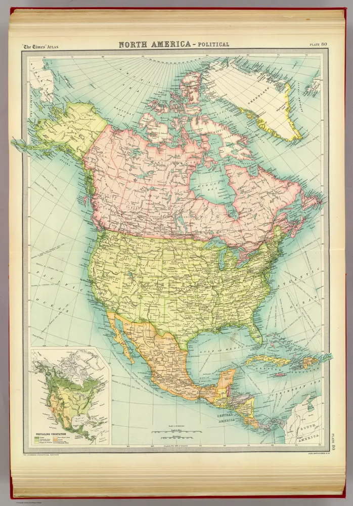 North America - political.